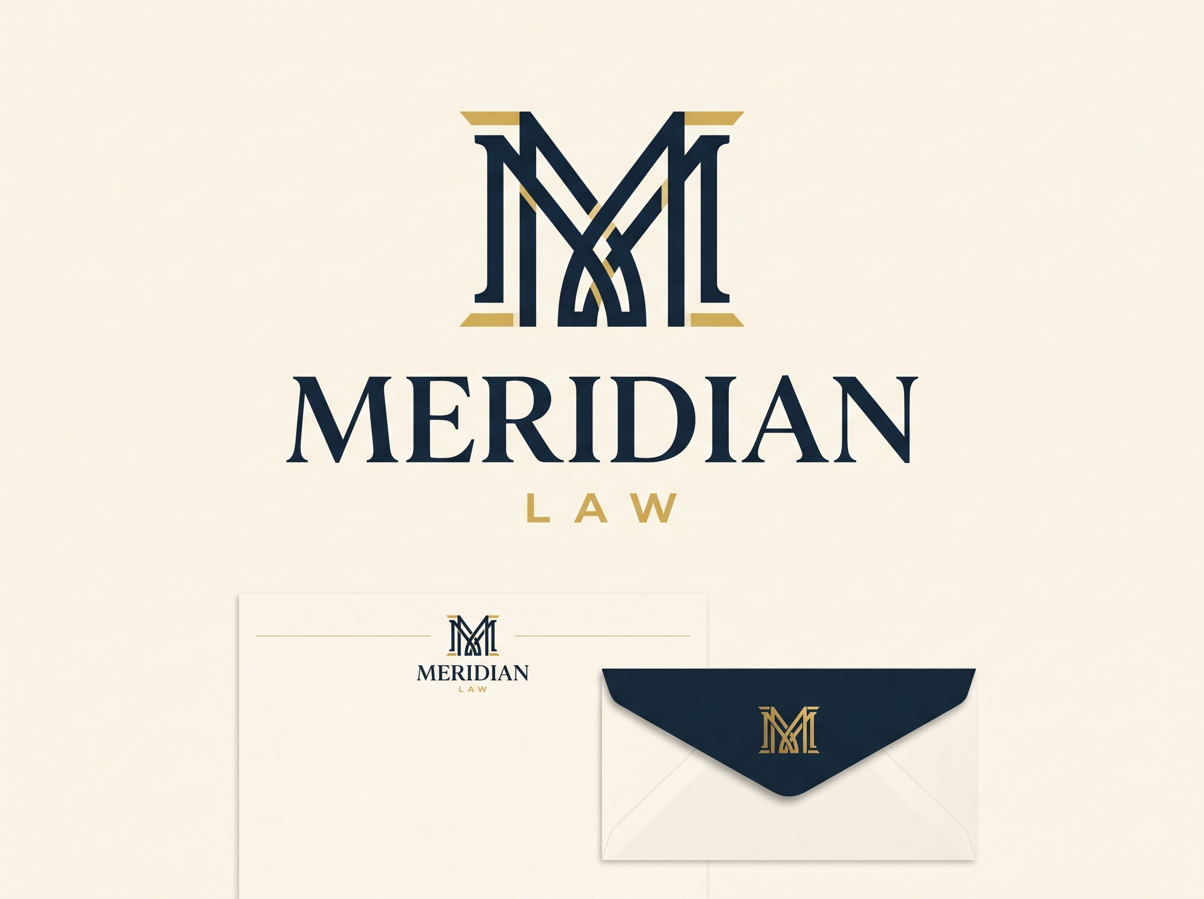 MERIDIAN supplied logo brand board