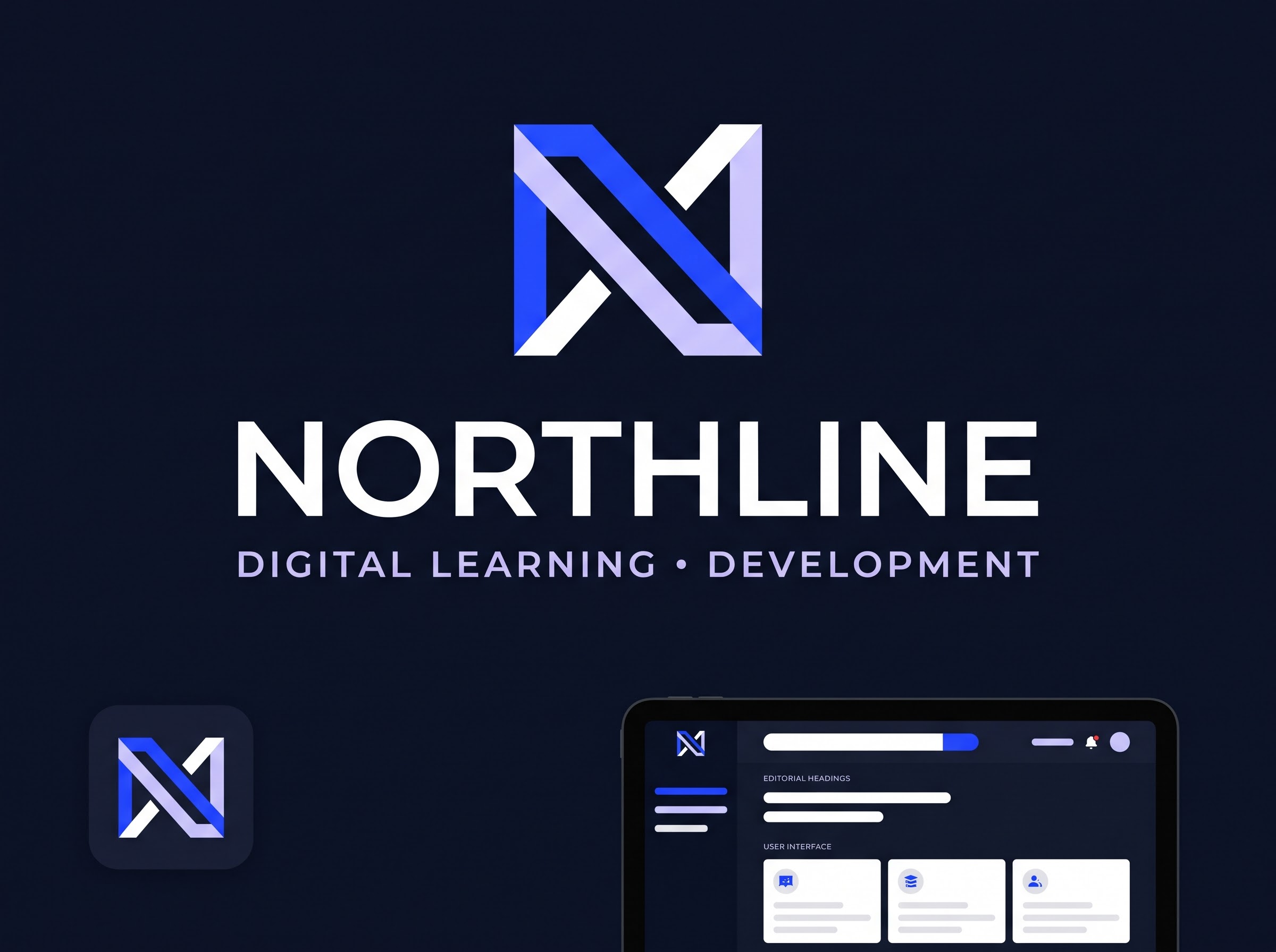NORTHLINE supplied logo brand board